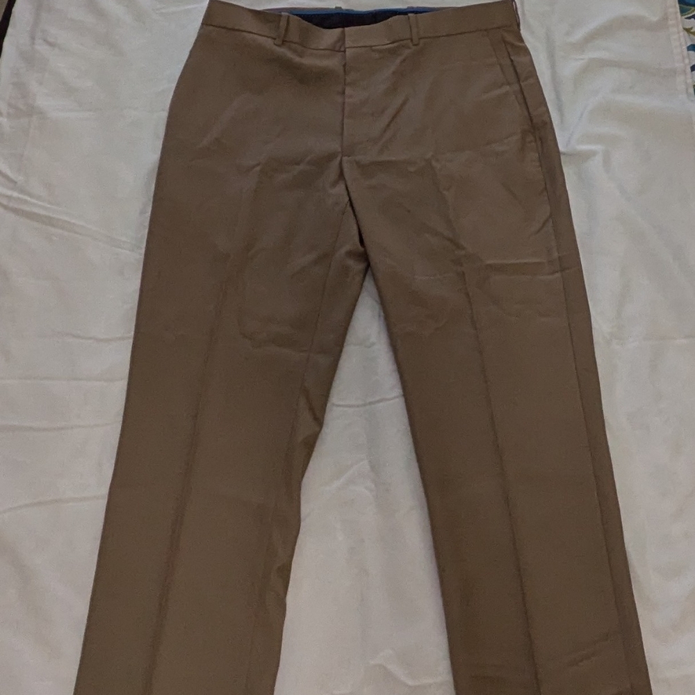 Axist Men's Classic Brown Dress Pants